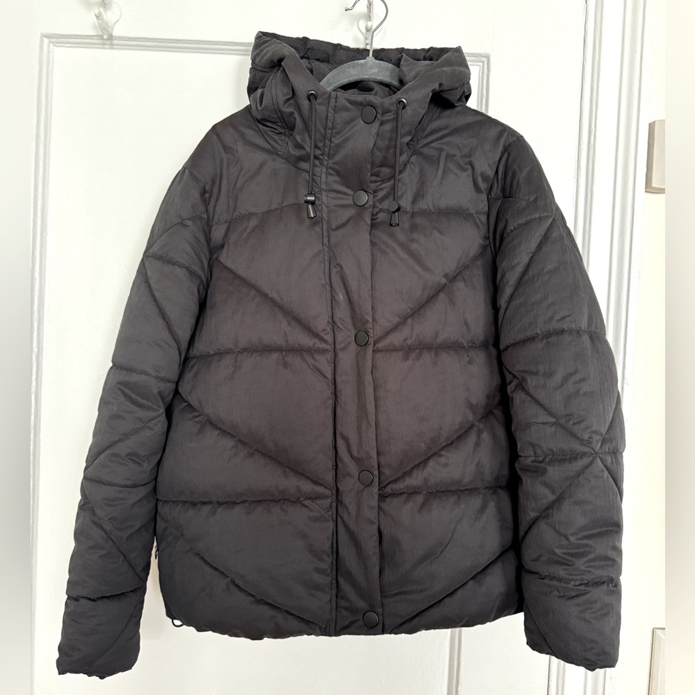 Black Padded Coat